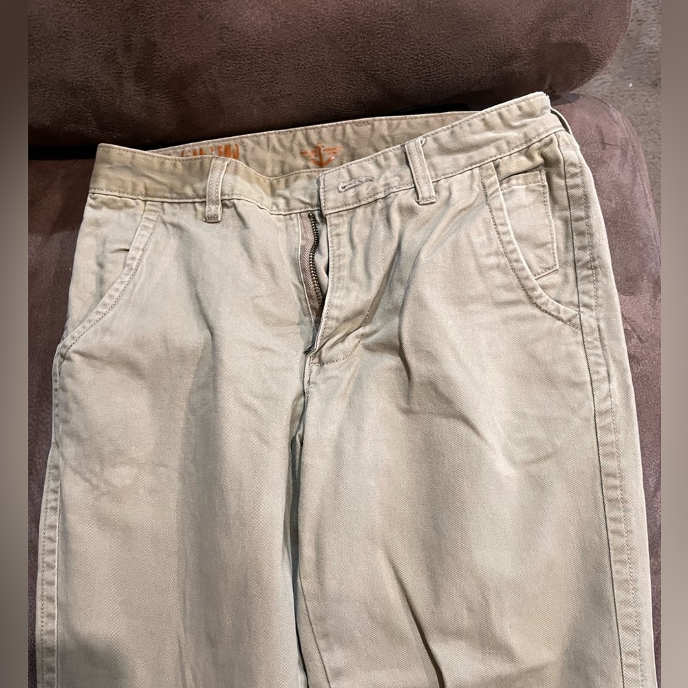 Dockers Khakis-Missing Button